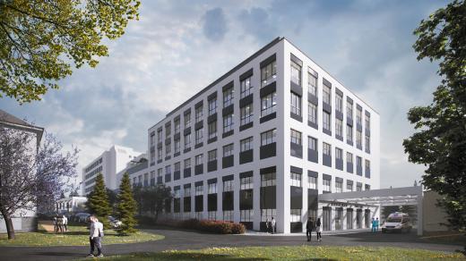 Královéhradecký kraj zahájí modernizaci nemocnice v Rychnově nad Kněžnou (vizualizace)