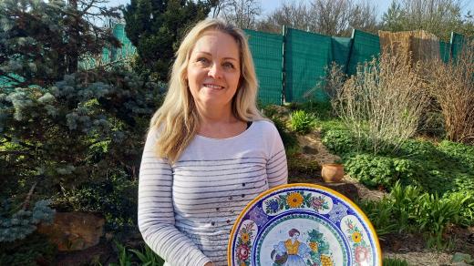 Hana Šubrtová z Břestku, výrobce Tupeské keramiky