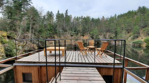 Sauna, netradiční ubytování, Lipnice nad Sázavou
