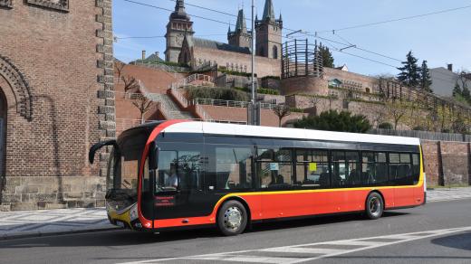 Elektrobus v Hradci Králové