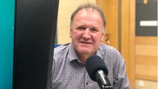 Starosta obce Strání Antonín Popelka