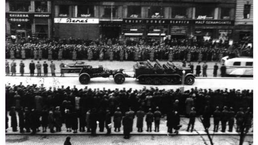 Vojska nacistického Německa překročila hranice v noci na 15. března 1939