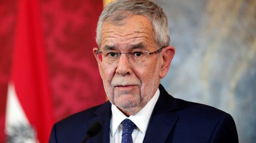 Rakouský prezident Alexander Van der Bellen 