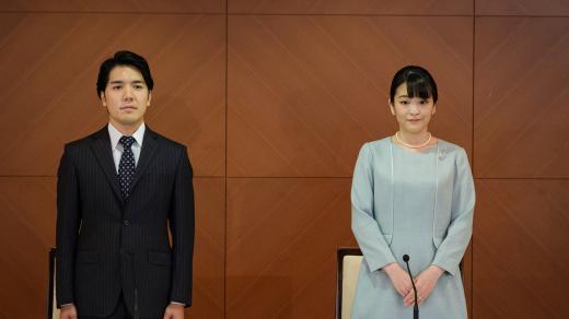 Japonská princezna Mako si vzala bývalého spolužáka Keie Komuru