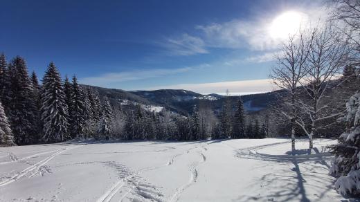 Krkonoše v zimě
