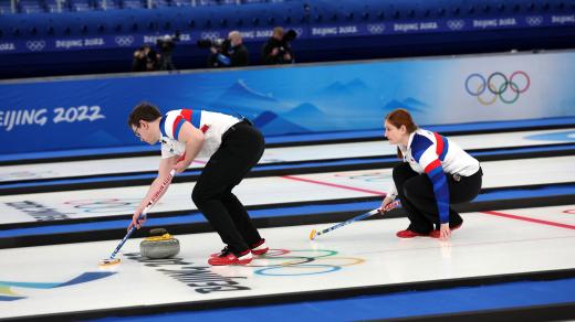 Curleři Tomáš Paul a Zuzana Paulová na olympijských hrách v Pekingu