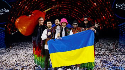 Vítězem Eurovize 2022 se stala ukrajinská skupina Kalush Orchestra