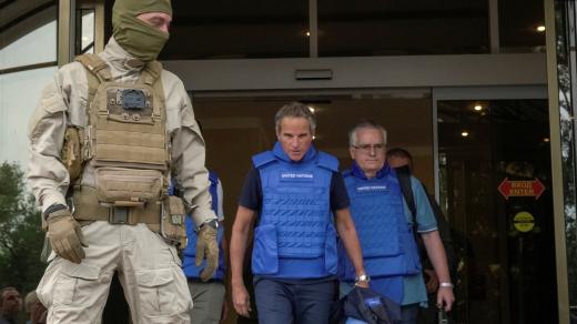 Mise Mezinárodní agentury pro atomovou energii (MAAE) odjíždí na návštěvu Záporožské jaderné elektrárny v Záporoží