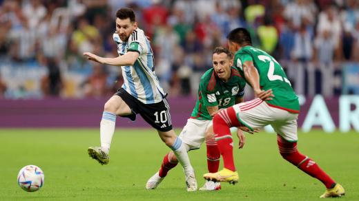 Lionel Messi v akci