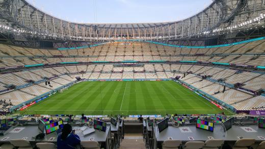 Fotbalový stadion v katarském Dauhá