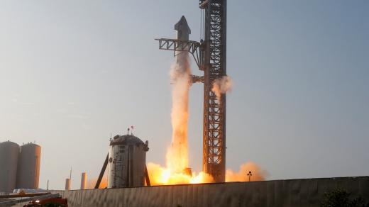 Start rakety Starship