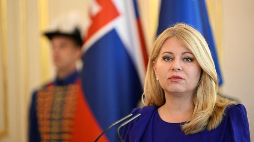 Slovenská prezidentka Zuzana Čaputová