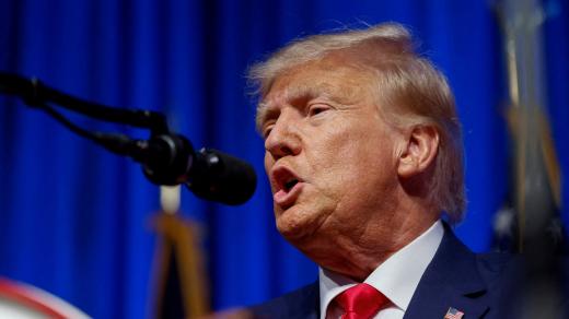 Donald Trump na republikánském sjezdu v Severní Karolíně