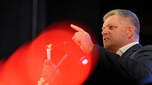 Slovenský expremiér Robert Fico (na snímku ze 14. září 2023)