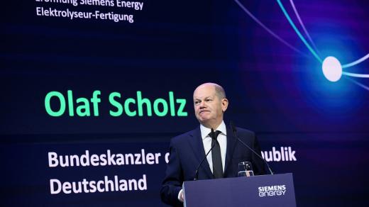 Německý kancléř Olaf Scholz