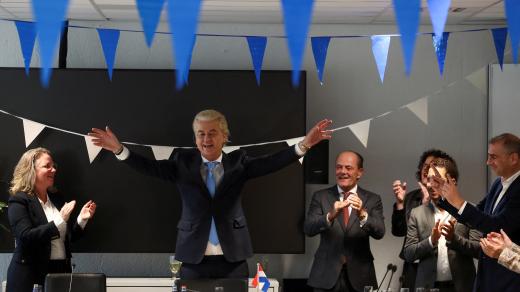 Vítěz nizozemských voleb Geert Wilders
