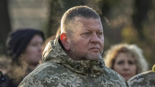 Šéf ukrajinského generálního štábu Valerij Zalužnyj
