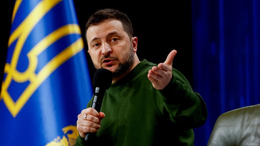 Ukrajinský prezident Volodymyr Zelenskyj (archivní foto)