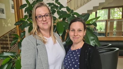 Marie Prchalová a Lenka Šestáková