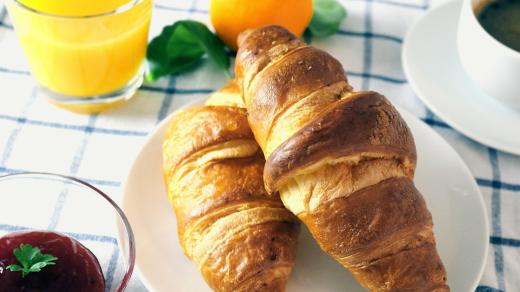 Croissanty jsou oblíbené