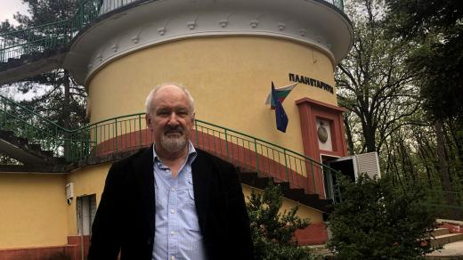 Astronom Dimitar Kokotanikov je ředitelem planetária, kde pracuje už čtyřicet let