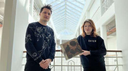 Jiří Bendl a Kateřina Elznicová z kapely Manon Meurt