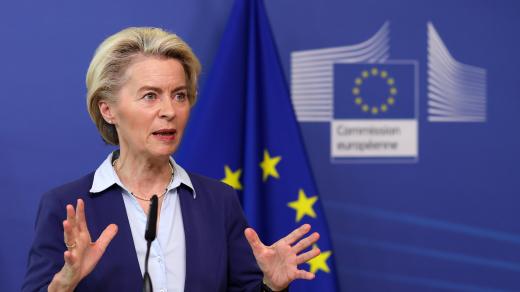 Předsedkyně Evropské komise Ursula von der Leyenová.