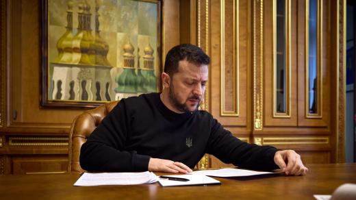 Ukrajinský prezident Volodymyr Zelenskyj
