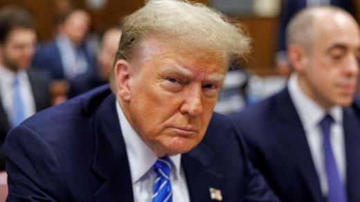 Americký exprezident Donald Trump u soudu