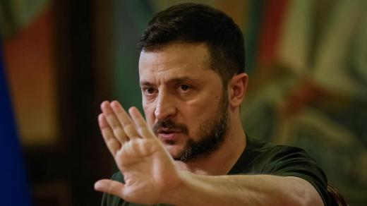 Ukrajinský prezident Volodymyr Zelenskyj