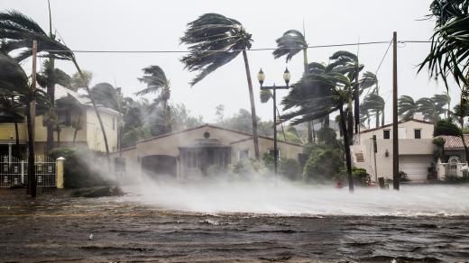 Záplavy po hurikánu Irma na Floridě