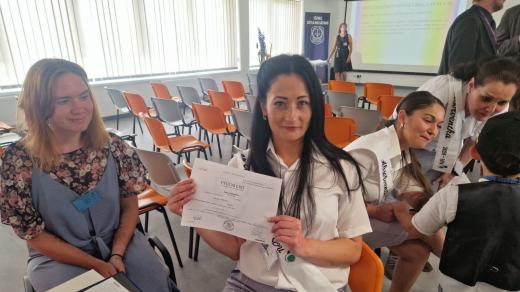 Vězeňkyně ze Světlé nad Sázavou úspěšně absolvovaly obor provozní služby a získaly nové výuční listy