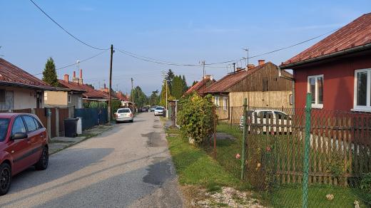 Kolonie finských domků v Doubravě