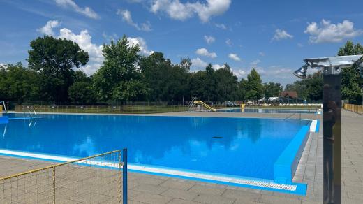 Koupaliště v Kojetíně na Přerovsku