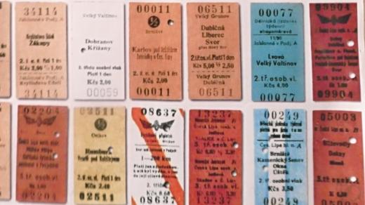 Z expozice železničního muzea v Jablonném v Podještědí