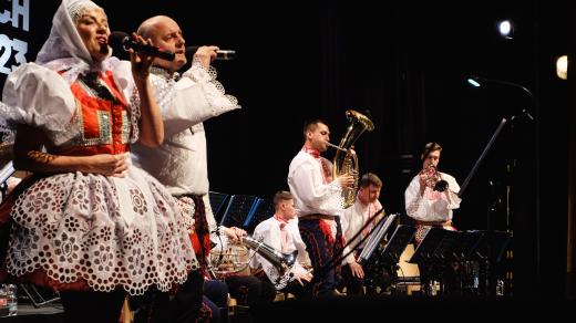 DH Miločanka na koncertě v Hodoníně (prosinec 2023)