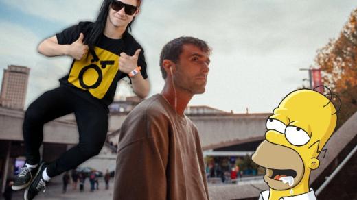 Fred Again.. Skrillex homer Simpson flám