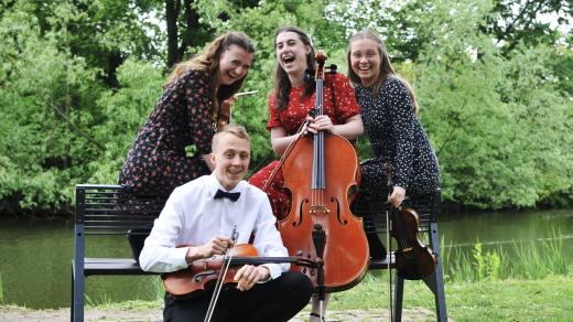 Leggiero Quartet aneb "Pohodáři" s titulem Talent Královéhradeckého kraje
