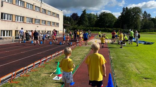 Pařiž na olympiádu teprve čeká, Nová Paka už ji má za sebou. Dorazili sportovci z mateřských škol