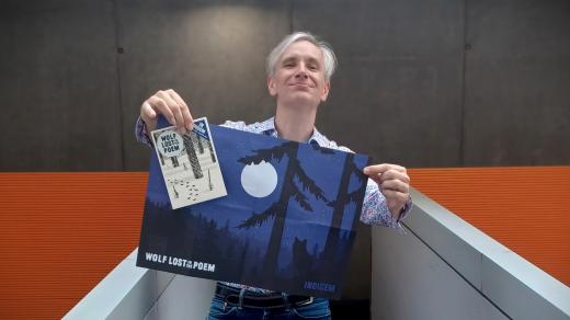 Hudebník Jan Žamboch v ArtCafé