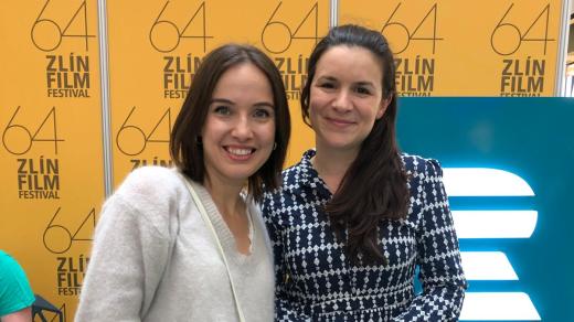 Zlín Film Festival 2024, Tereza Ramba a moderátorka ČRo Zlín Markéta Macháčková