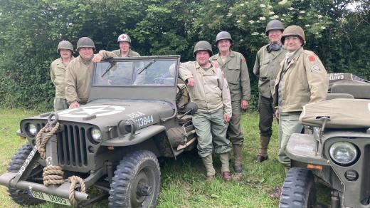 Členové Veteran MIlitary Vehicles Olomouc