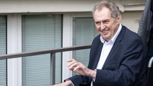 Miloš Zeman jako host na sjezdu hnutí SPD