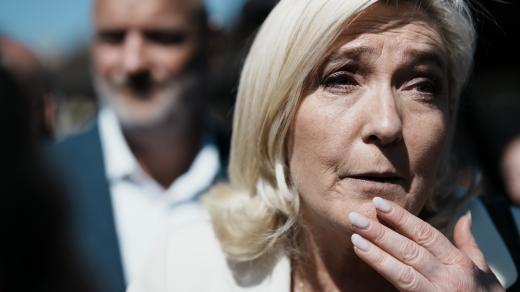 Marine Le Penová, francouzská politička a právnička, v letech 2011–2022 předsedkyně Národního sdružení