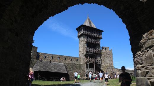 Zřícenina hradu Helfštýn