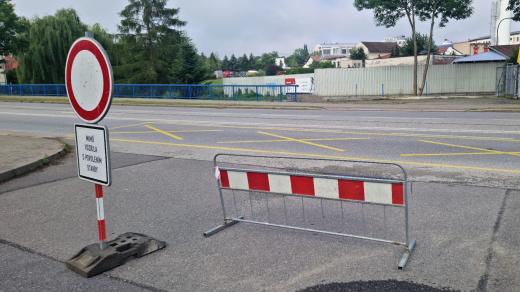 V Havlíčkově Brodě je uzavřená Lidická ulice