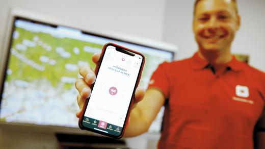 Mobilní aplikace Záchranka a její autor Filip Maleňák