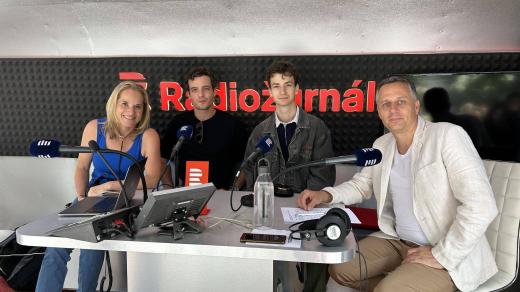 Cyril Dobrý a Antonio Šoposki hosty Hanky Shánělové a Pavla Sladkého