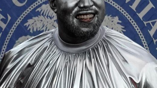 Stříbrný Kanye West