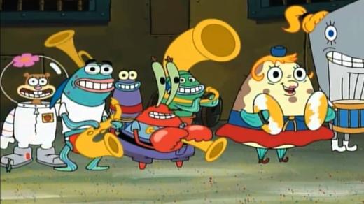Ze seriálu Spongebob